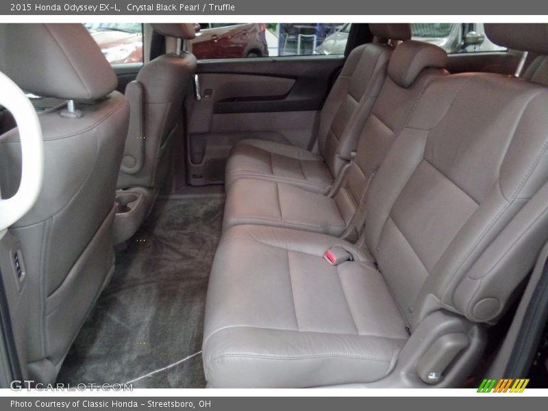 Crystal Black Pearl / Truffle 2015 Honda Odyssey EX-L