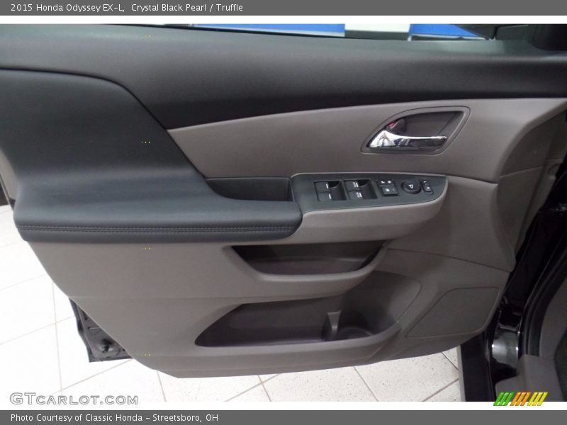 Crystal Black Pearl / Truffle 2015 Honda Odyssey EX-L