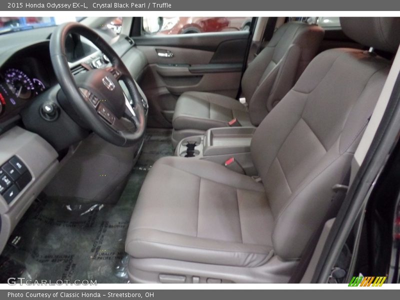Crystal Black Pearl / Truffle 2015 Honda Odyssey EX-L