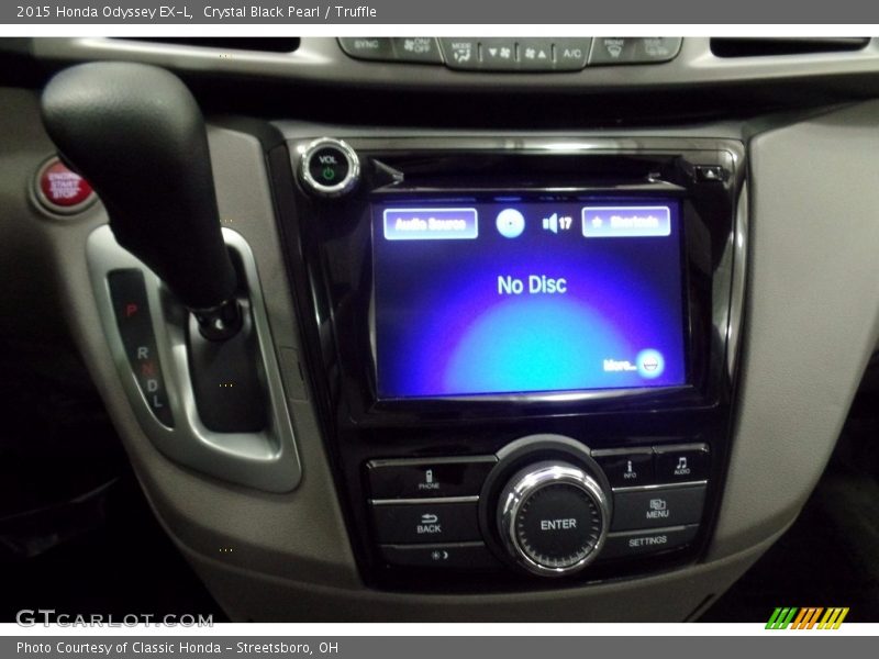 Crystal Black Pearl / Truffle 2015 Honda Odyssey EX-L