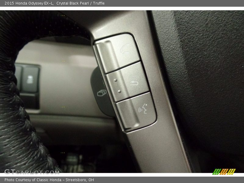 Crystal Black Pearl / Truffle 2015 Honda Odyssey EX-L