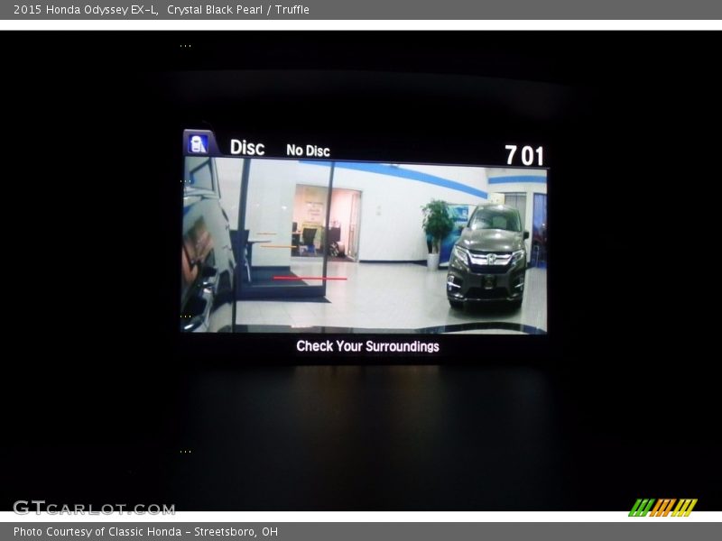 Crystal Black Pearl / Truffle 2015 Honda Odyssey EX-L