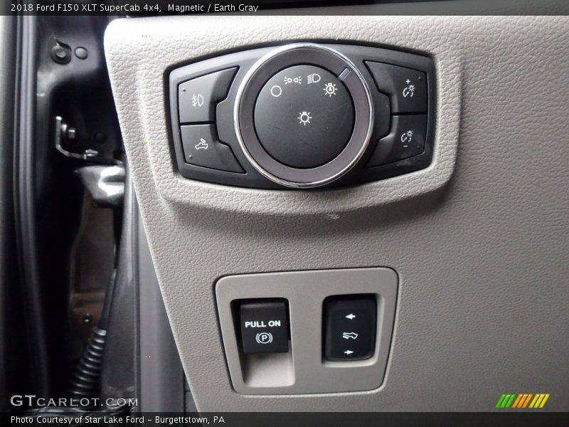 Magnetic / Earth Gray 2018 Ford F150 XLT SuperCab 4x4