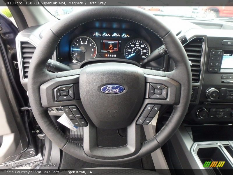 Magnetic / Earth Gray 2018 Ford F150 XLT SuperCab 4x4
