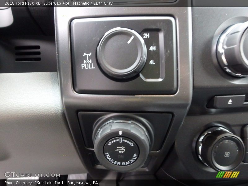Magnetic / Earth Gray 2018 Ford F150 XLT SuperCab 4x4