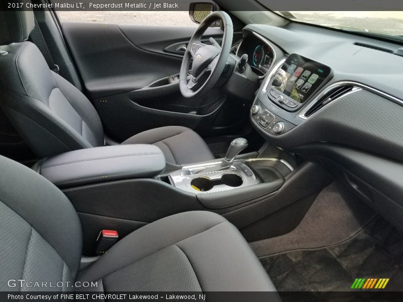 Pepperdust Metallic / Jet Black 2017 Chevrolet Malibu LT