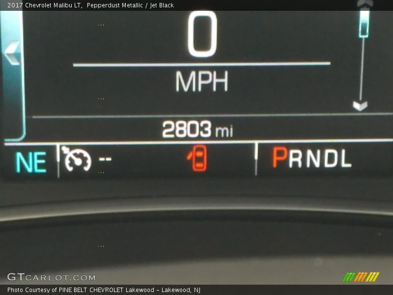 Pepperdust Metallic / Jet Black 2017 Chevrolet Malibu LT