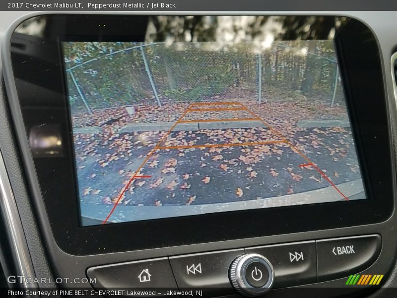 Pepperdust Metallic / Jet Black 2017 Chevrolet Malibu LT