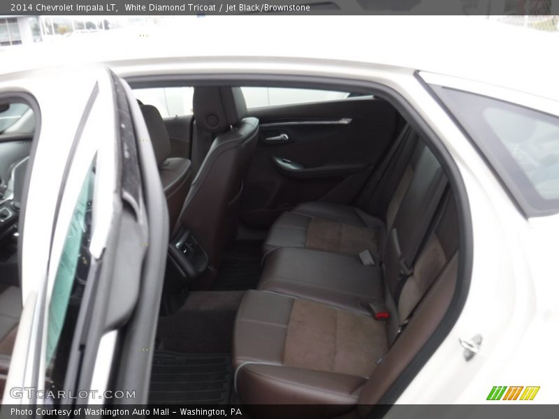 White Diamond Tricoat / Jet Black/Brownstone 2014 Chevrolet Impala LT