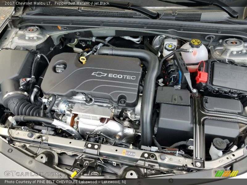 Pepperdust Metallic / Jet Black 2017 Chevrolet Malibu LT