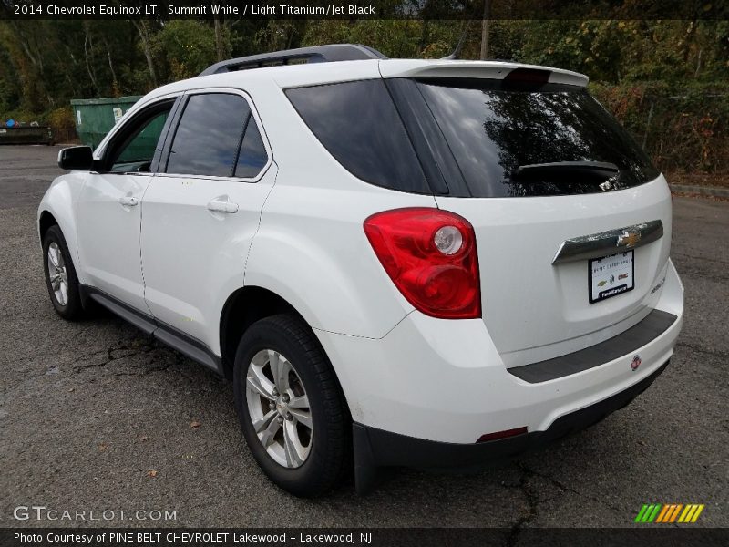 Summit White / Light Titanium/Jet Black 2014 Chevrolet Equinox LT