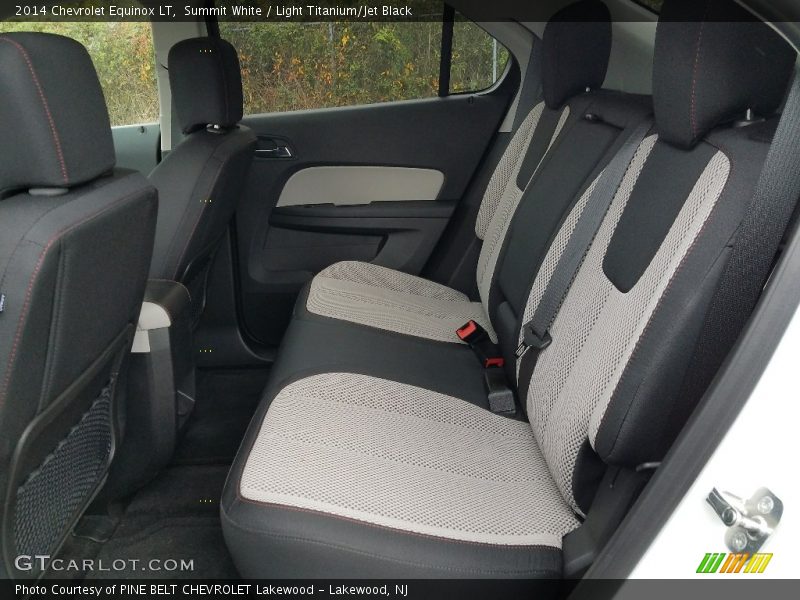 Summit White / Light Titanium/Jet Black 2014 Chevrolet Equinox LT