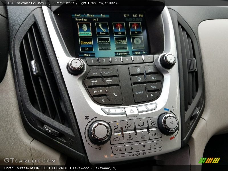 Summit White / Light Titanium/Jet Black 2014 Chevrolet Equinox LT