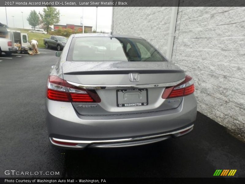 Lunar Silver Metallic / Black 2017 Honda Accord Hybrid EX-L Sedan