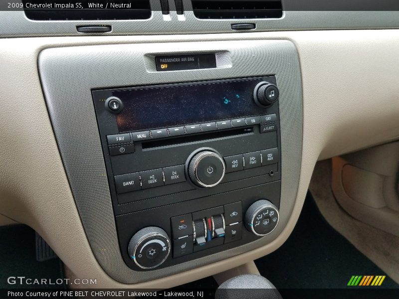 White / Neutral 2009 Chevrolet Impala SS