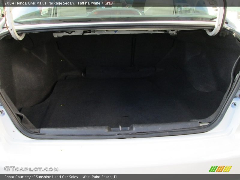 Taffeta White / Gray 2004 Honda Civic Value Package Sedan