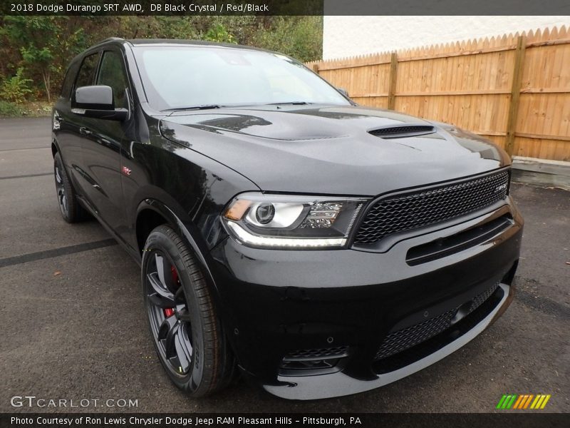 DB Black Crystal / Red/Black 2018 Dodge Durango SRT AWD