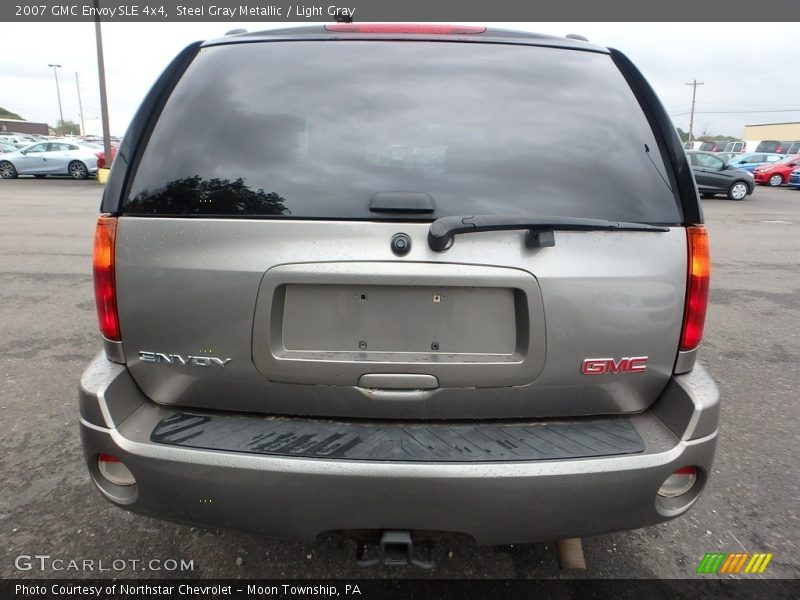 Steel Gray Metallic / Light Gray 2007 GMC Envoy SLE 4x4