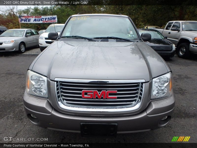 Steel Gray Metallic / Light Gray 2007 GMC Envoy SLE 4x4