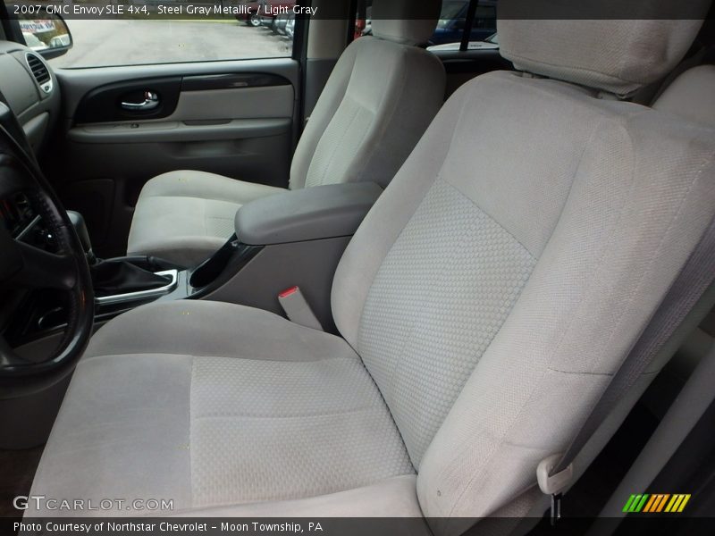 Steel Gray Metallic / Light Gray 2007 GMC Envoy SLE 4x4