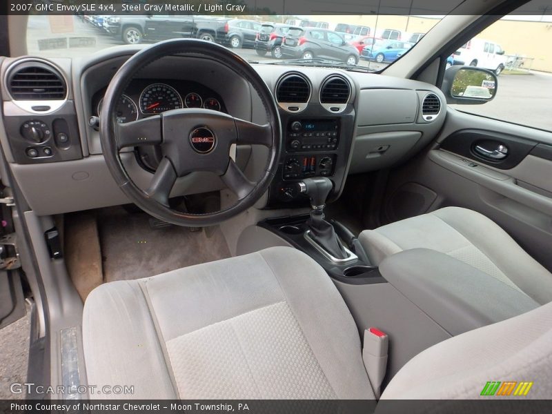 Steel Gray Metallic / Light Gray 2007 GMC Envoy SLE 4x4