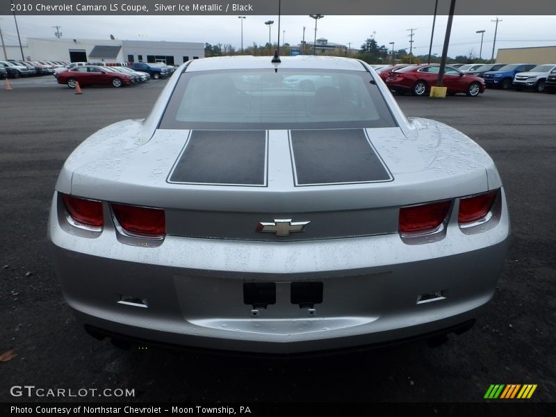 Silver Ice Metallic / Black 2010 Chevrolet Camaro LS Coupe