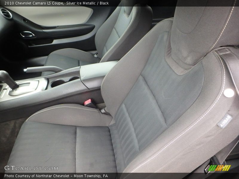 Silver Ice Metallic / Black 2010 Chevrolet Camaro LS Coupe