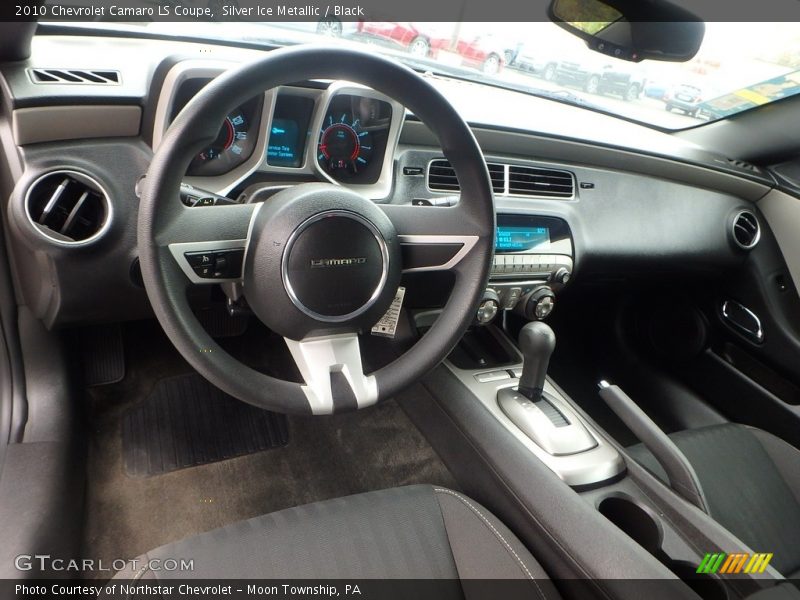 Silver Ice Metallic / Black 2010 Chevrolet Camaro LS Coupe