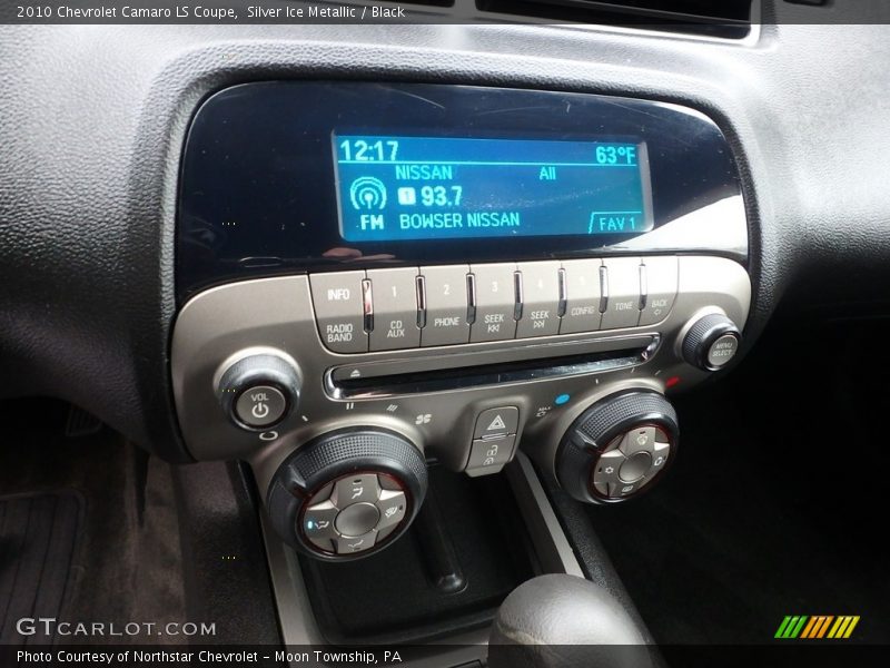 Silver Ice Metallic / Black 2010 Chevrolet Camaro LS Coupe
