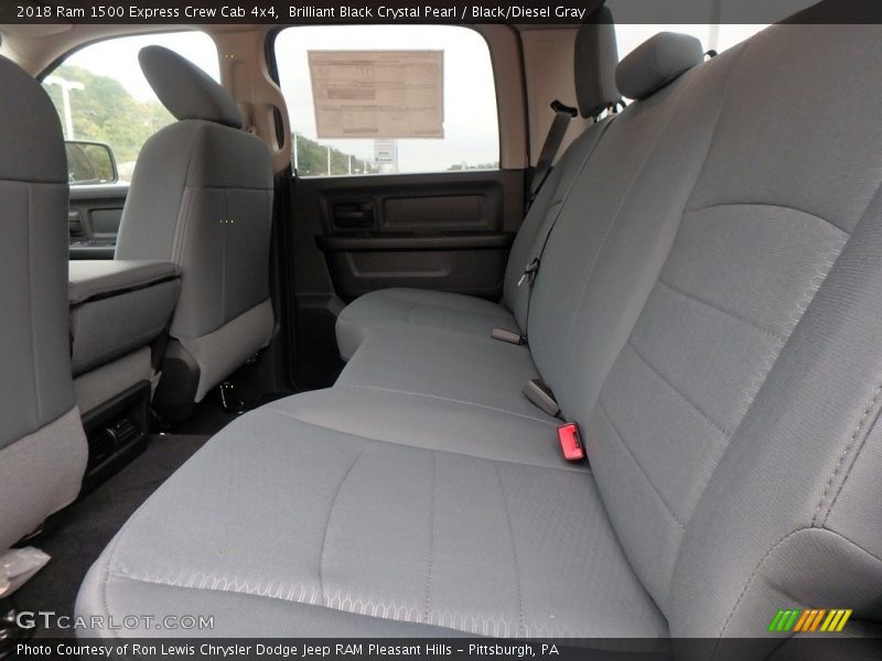 Brilliant Black Crystal Pearl / Black/Diesel Gray 2018 Ram 1500 Express Crew Cab 4x4