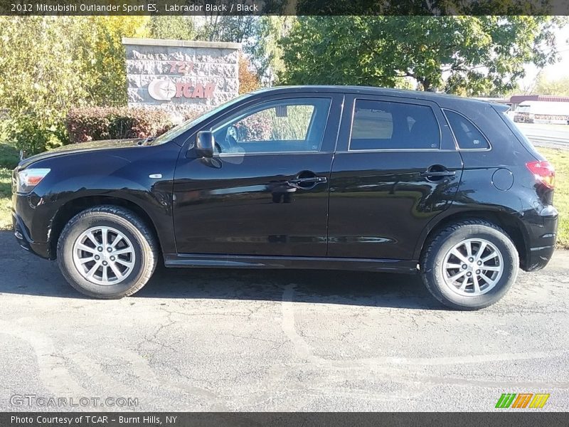 Labrador Black / Black 2012 Mitsubishi Outlander Sport ES