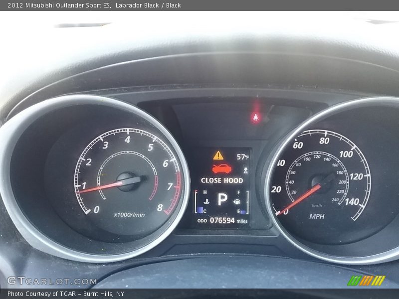 Labrador Black / Black 2012 Mitsubishi Outlander Sport ES