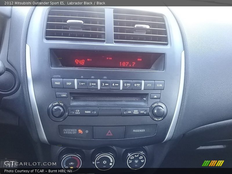 Labrador Black / Black 2012 Mitsubishi Outlander Sport ES