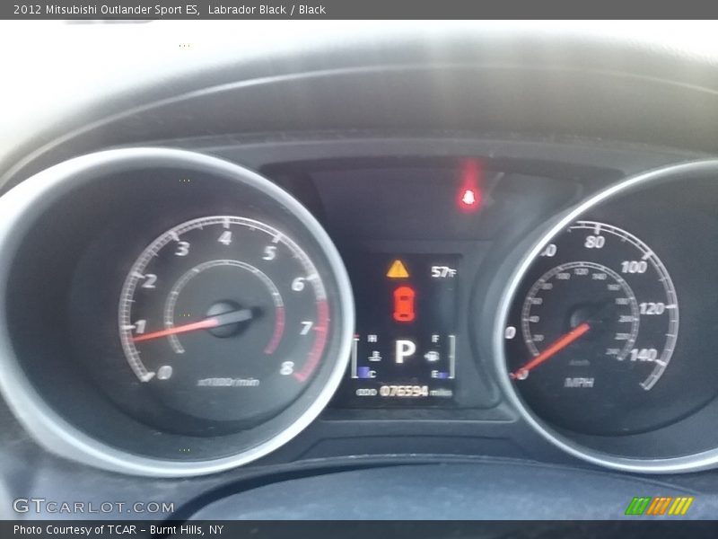 Labrador Black / Black 2012 Mitsubishi Outlander Sport ES