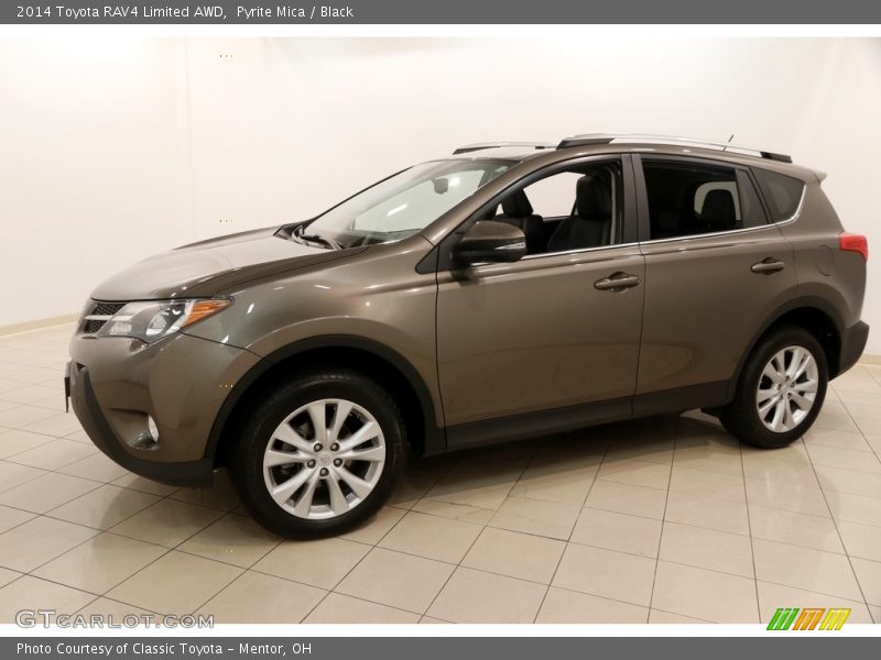 Pyrite Mica / Black 2014 Toyota RAV4 Limited AWD
