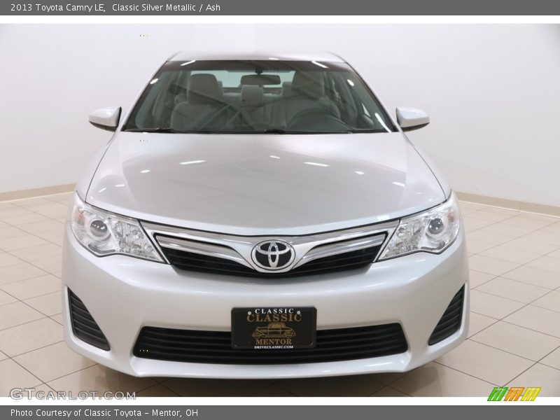 Classic Silver Metallic / Ash 2013 Toyota Camry LE