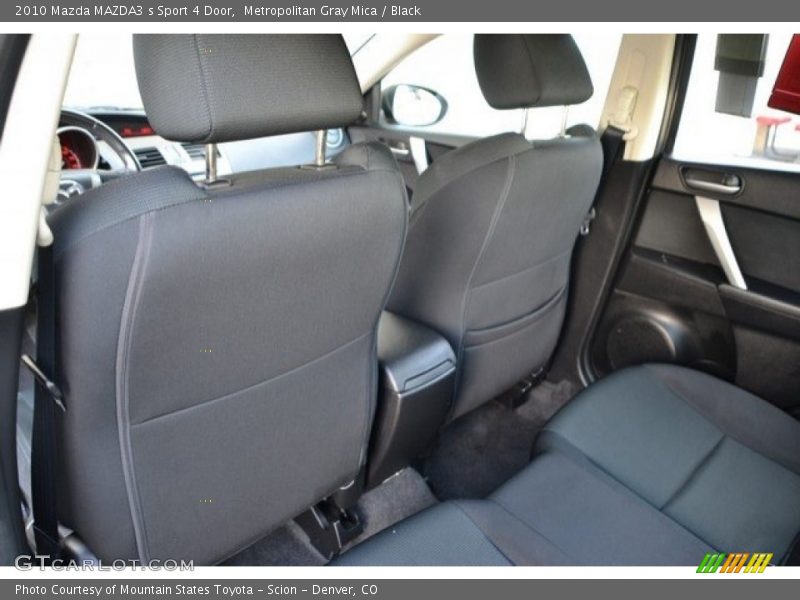 Metropolitan Gray Mica / Black 2010 Mazda MAZDA3 s Sport 4 Door