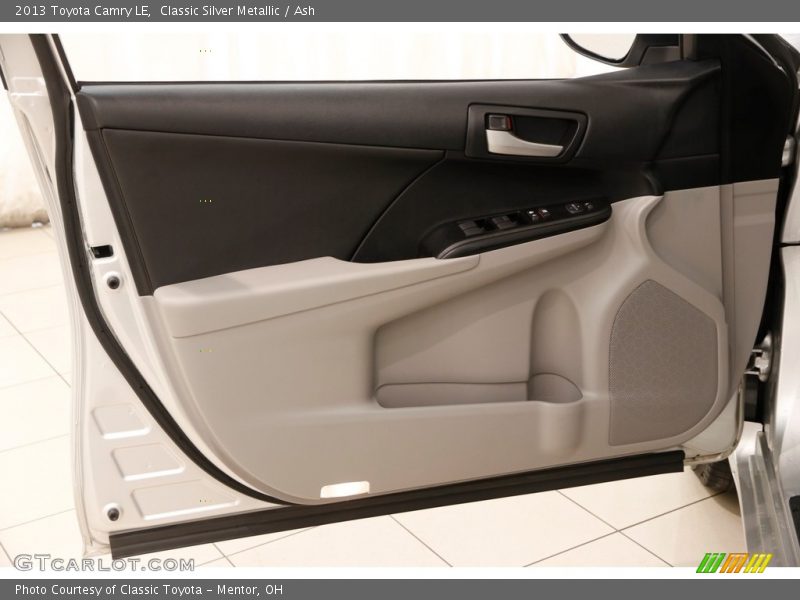Classic Silver Metallic / Ash 2013 Toyota Camry LE