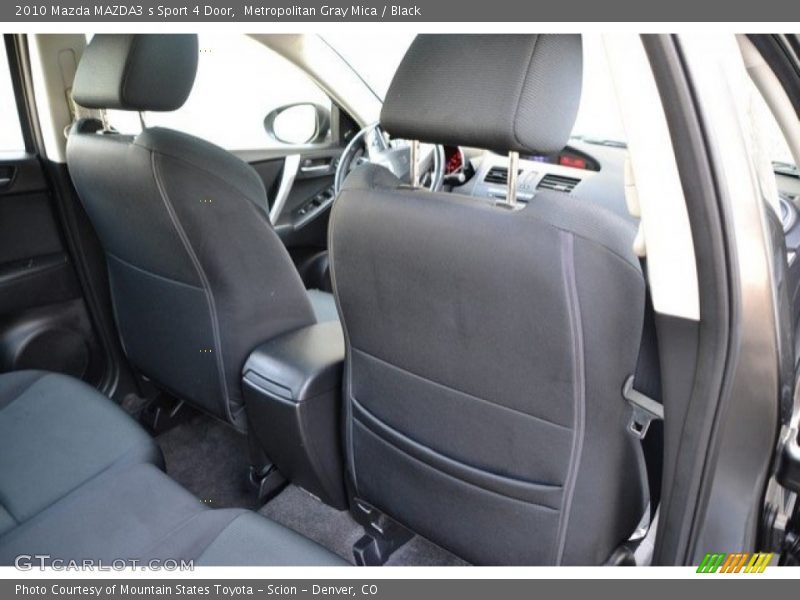 Metropolitan Gray Mica / Black 2010 Mazda MAZDA3 s Sport 4 Door
