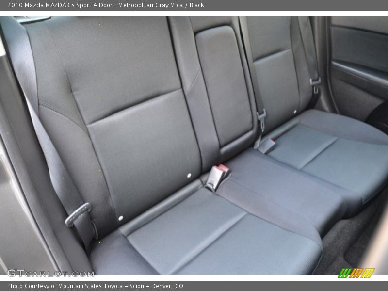 Metropolitan Gray Mica / Black 2010 Mazda MAZDA3 s Sport 4 Door
