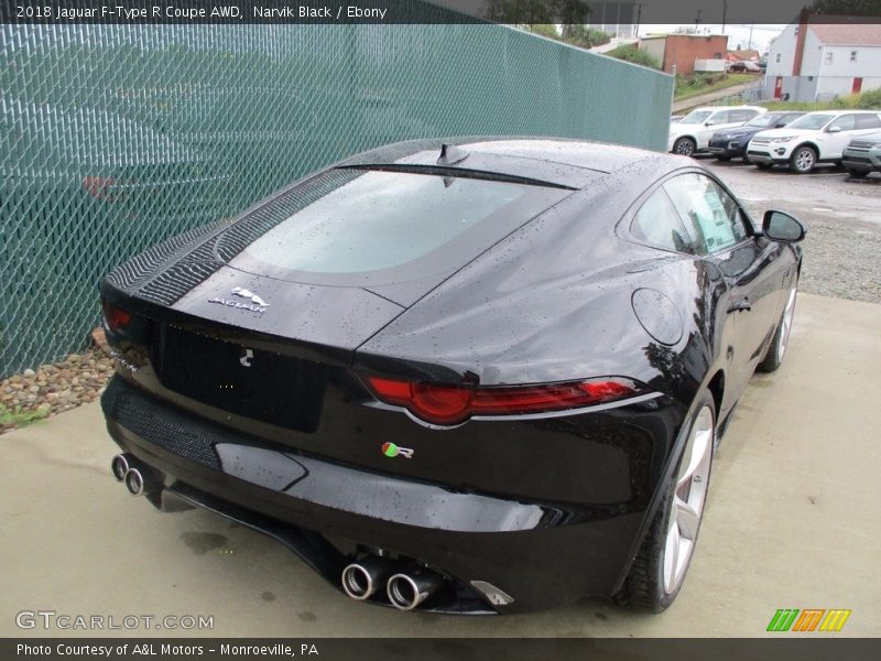 Narvik Black / Ebony 2018 Jaguar F-Type R Coupe AWD