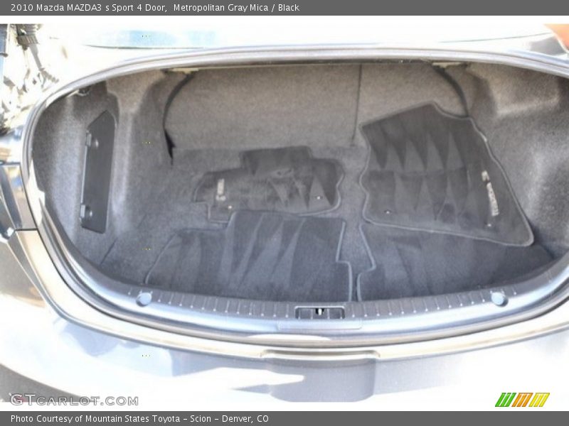Metropolitan Gray Mica / Black 2010 Mazda MAZDA3 s Sport 4 Door