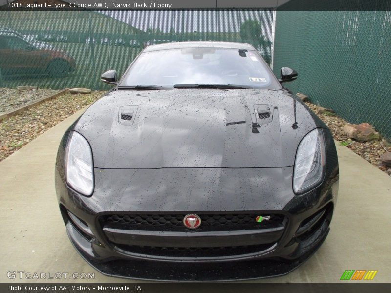 Narvik Black / Ebony 2018 Jaguar F-Type R Coupe AWD