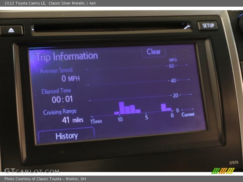Classic Silver Metallic / Ash 2013 Toyota Camry LE