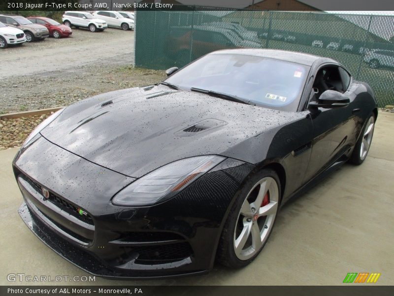 Narvik Black / Ebony 2018 Jaguar F-Type R Coupe AWD