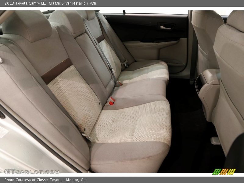 Classic Silver Metallic / Ash 2013 Toyota Camry LE