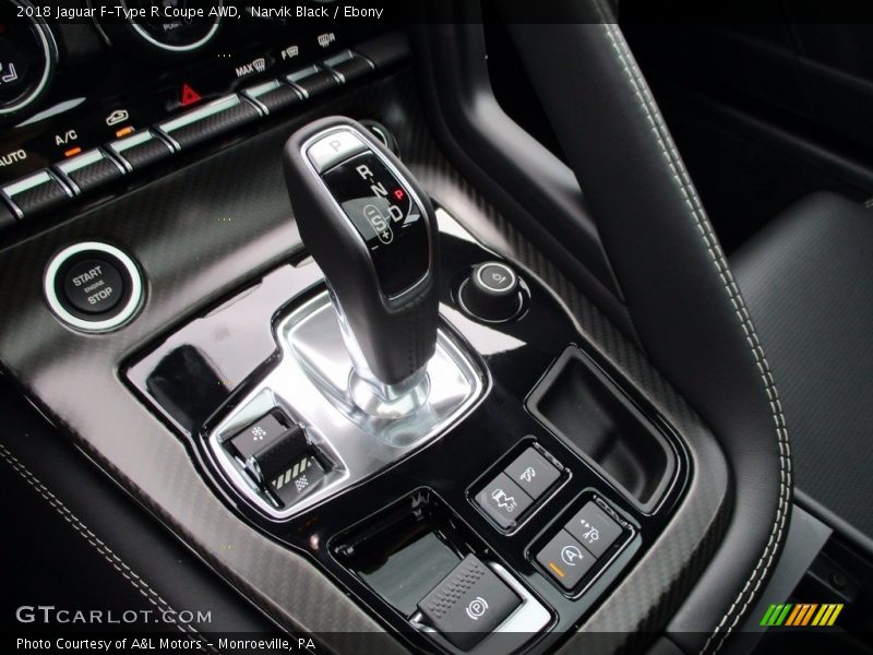  2018 F-Type R Coupe AWD 8 Speed Automatic Shifter