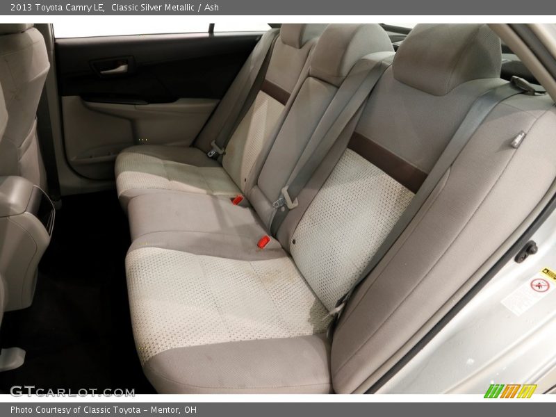 Classic Silver Metallic / Ash 2013 Toyota Camry LE