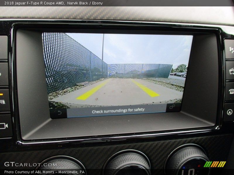 Narvik Black / Ebony 2018 Jaguar F-Type R Coupe AWD