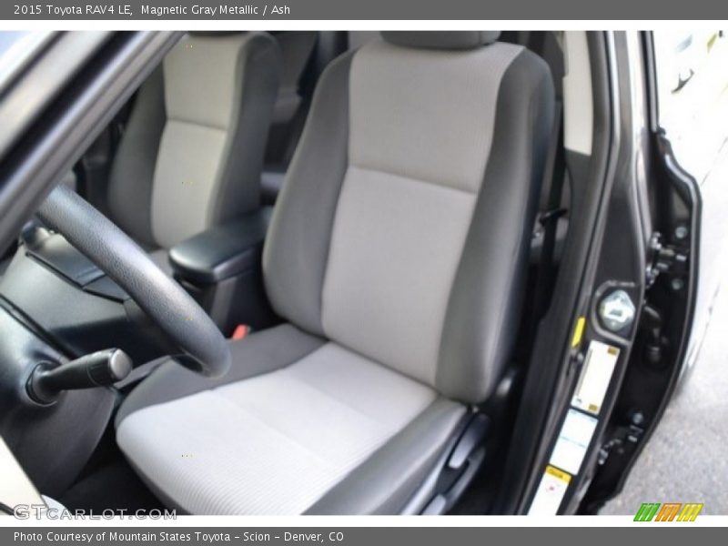Magnetic Gray Metallic / Ash 2015 Toyota RAV4 LE